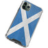 Scotland Flag Distressed iPhone 12 Pro Max Clear Case